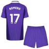 Camisola Tottenham Hotspur Romero 17 Criança Equipamento 3ª 2026-27 Manga Curta
