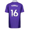 Camisola Tottenham Hotspur Tonali 16 Criança Equipamento 3ª 2026-27 Manga Curta