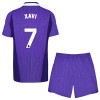 Camisola Tottenham Hotspur Xavi 7 Criança Equipamento 3ª 2026-27 Manga Curta