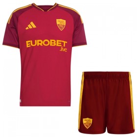 Camisola AS Roma Criança Equipamento Principal 2026-27 Manga Curta