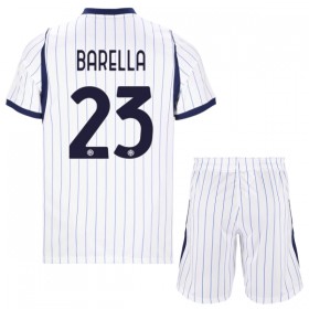 Camisola Inter de Milão Barella 23 Criança Equipamento Alternativa 2026-27 Manga Curta