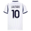 Camisola Inter de Milão Lautaro 10 Equipamento Alternativa 2026-27 Manga Curta