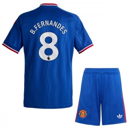 Camisola Manchester United B. Fernandes 8 Criança Equipamento Alternativa 2026-27 Manga Curta