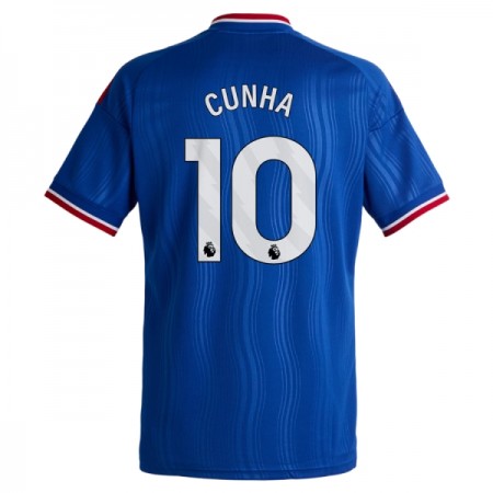 Camisola Manchester United Cunha 10 Equipamento Alternativa 2026-27 Manga Curta