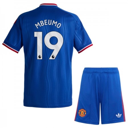 Camisola Manchester United Mbeumo 19 Criança Equipamento Alternativa 2026-27 Manga Curta