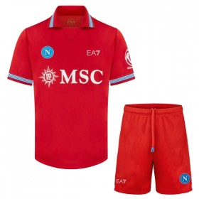 Camisola SSC Napoli Criança Equipamento 3ª 2026-27 Manga Curta