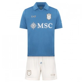 Camisola SSC Napoli Criança Equipamento Principal 2026-27 Manga Curta