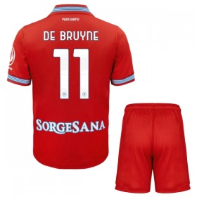 Camisola SSC Napoli De Bruyne 11 Criança Equipamento 3ª 2026-27 Manga Curta