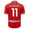 Camisola SSC Napoli De Bruyne 11 Equipamento 3ª 2026-27 Manga Curta