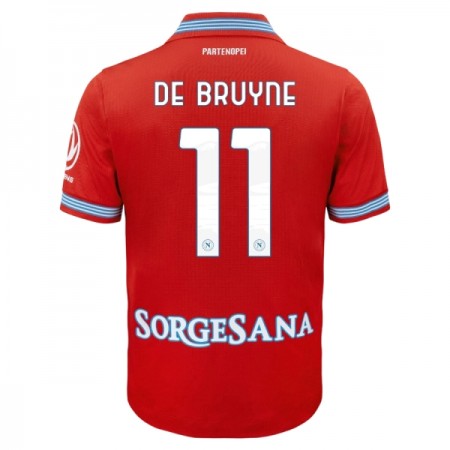 Camisola SSC Napoli De Bruyne 11 Equipamento 3ª 2026-27 Manga Curta
