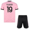 Camisola Juventus Thuram 19 Criança Equipamento Alternativa 2026-27 Manga Curta
