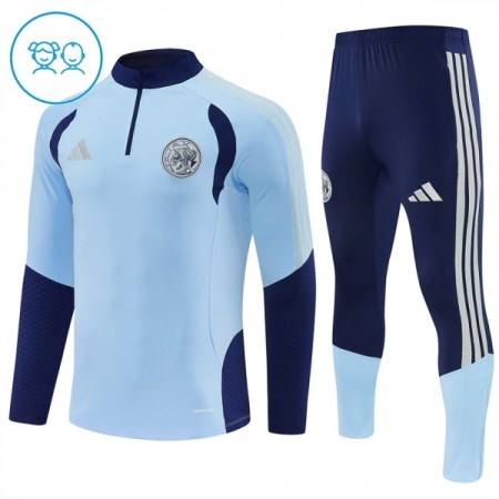 Ajax Criança Sweat de Treino 2026-27 Quarter-Zip Azul