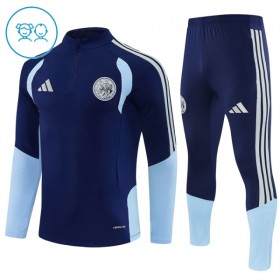 Ajax Criança Sweat de Treino 2026-27 Quarter-Zip Azul