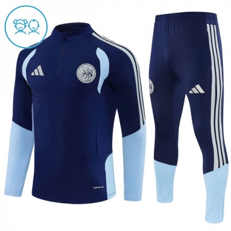 Ajax Criança Sweat de Treino 2026-27 Quarter-Zip Azul