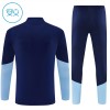 Ajax Criança Sweat de Treino 2026-27 Quarter-Zip Azul