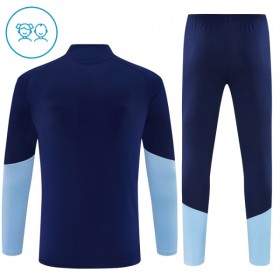 Ajax Criança Sweat de Treino 2026-27 Quarter-Zip Azul