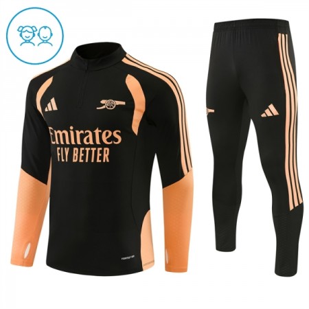 Arsenal Criança Sweat de Treino 2026-27 Quarter-Zip Preta Arsenal Criança Sweat de Treino 2026-27 Quarter-Zip Preta