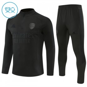 Arsenal Criança Sweat de Treino 2026-27 Quarter-Zip Preta