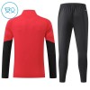 Arsenal Criança Sweat de Treino 2026-27 Quarter-Zip Vermelha
