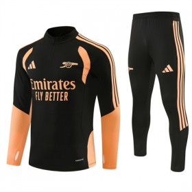 Arsenal Sweat de Treino 2026-27 Quarter-Zip Preta