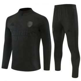 Arsenal Sweat de Treino 2026-27 Quarter-Zip Preta
