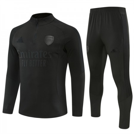 Arsenal Sweat de Treino 2026-27 Quarter-Zip Preta