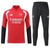Arsenal Sweat de Treino 2026-27 Quarter-Zip Vermelha Arsenal Sweat de Treino 2026-27 Quarter-Zip Vermelha