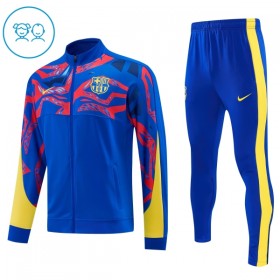 Barcelona Criança Casaco de Treino Conjunto 2026-27 Azul