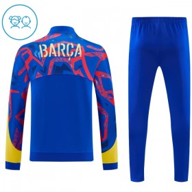 Barcelona Criança Casaco de Treino Conjunto 2026-27 Azul