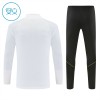Barcelona Criança Sweat de Treino 2026-27 Quarter-Zip Branca