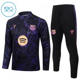 Barcelona Criança Sweat de Treino 2026-27 Quarter-Zip Preta