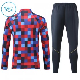 Barcelona Criança Sweat de Treino 2026-27 Quarter-Zip Vermelha