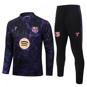 Barcelona Sweat de Treino 2026-27 Quarter-Zip Preta