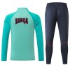 Barcelona Sweat de Treino 2026-27 Quarter-Zip Verde