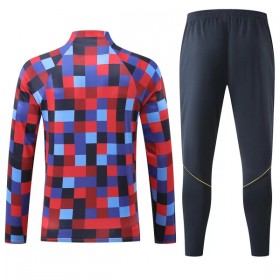 Barcelona Sweat de Treino 2026-27 Quarter-Zip Vermelha