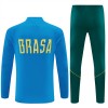 Brasil Sweat de Treino 2026-27 Quarter-Zip Azul