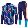 Espanha Sweat de Treino 2026-27 Quarter-Zip Azul