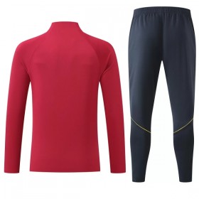 FC Barcelona Sweat de Treino 2026-27 Quarter-Zip Vermelha