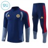 FC Bayern München Criança Sweat de Treino 2026-27 Quarter-Zip Azul
