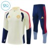 FC Bayern München Criança Sweat de Treino 2026-27 Quarter-Zip Branca