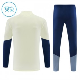 FC Bayern München Criança Sweat de Treino 2026-27 Quarter-Zip Branca