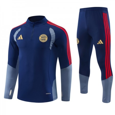 FC Bayern München Sweat de Treino 2026-27 Quarter-Zip Azul