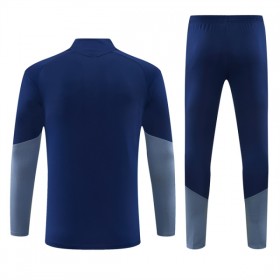 FC Bayern München Sweat de Treino 2026-27 Quarter-Zip Azul