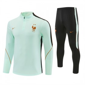 França Sweat de Treino 2026-27 Quarter-Zip Branca