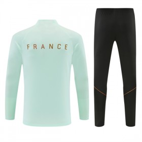 França Sweat de Treino 2026-27 Quarter-Zip Branca
