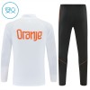 Holanda Criança Sweat de Treino 2026-27 Quarter-Zip Branca