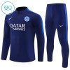 Inter de Milão Criança Sweat de Treino 2026-27 Quarter-Zip Azul