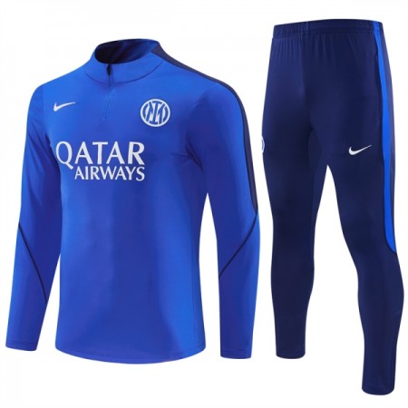 Inter de Milão Sweat de Treino 2026-27 Quarter-Zip Azul