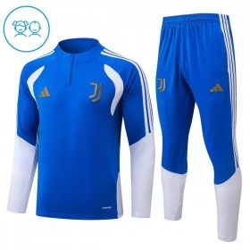 Juventus Criança Sweat de Treino 2026-27 Quarter-Zip Azul