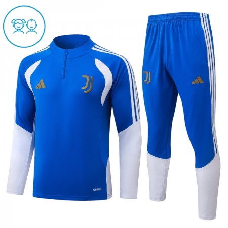 Juventus Criança Sweat de Treino 2026-27 Quarter-Zip Azul